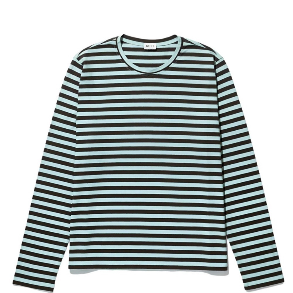 KULE The Modern Long Striped Tee